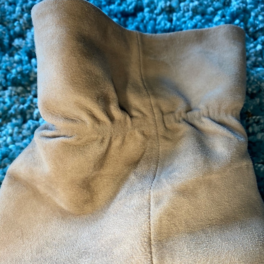 Pre-owned Sole Society tan leather pull on boots. - Picture 5 of 7